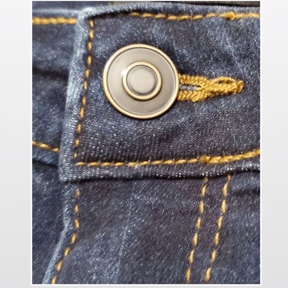 Fashion Nova Size 7 Mid Rise Skinny Blue Jeans - Picture 5 of 12